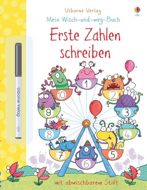Mein Wisch-und-weg-Buch: Erste Zahlen schreiben - Jessica Greenwell