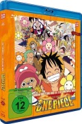 Cover-Bild zum Titel 'One Piece 6 - Baron Omatsumi und die geheimnisvolle Insel' von 'Masahiro Ito, Eiichiro Oda, Kôhei Tanaka, Kazuhiko Sawaguchi'