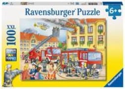 Cover-Bild zum Titel 'Unsere Feuerwehr. Puzzle 100 Teile XXL' von ''
