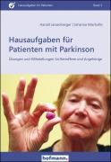 Cover-Bild zum Titel 'Hausaufgaben für Patienten mit Parkinson' von 'Harald Jansenberger, Johanna Mairhofer'