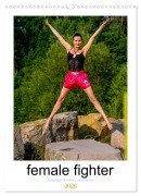 female fighter - Kampfsportlerinnen - pink shorts (Wandkalender 2026 DIN A3 hoch), CALVENDO Monatskalender - Femfight Femfight24