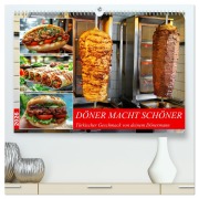 Cover-Bild zum Titel 'Döner macht schöner, türkischer Geschmack von deinem Dönermann (hochwertiger Premium Wandkalender 2026 DIN A2 quer), Kunstdruck in Hochglanz' von 'Mb Fotografie'