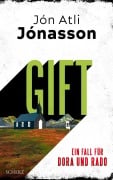Cover-Bild zum Titel 'Gift' von 'Jón Atli Jónasson'