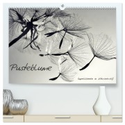 Pusteblume - Impressionen in schwarzweiß (hochwertiger Premium Wandkalender 2026 DIN A2 quer), Kunstdruck in Hochglanz - Julia Delgado