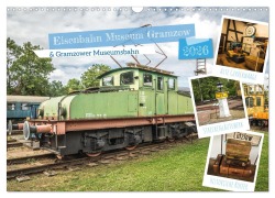 Cover-Bild zum Titel 'Eisenbahn Museum Gramzow (Wandkalender 2026 DIN A3 quer), CALVENDO Monatskalender' von 'Gierok-Latniak, Steffen Magik Artist Design'