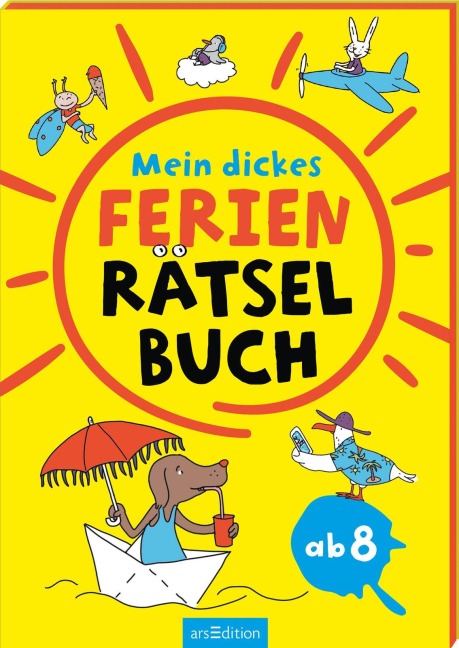 Mein dickes Ferien-Rätselbuch - 