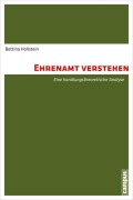 Cover-Bild zum Titel 'Ehrenamt verstehen' von 'Bettina Hollstein'