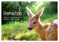 Cover-Bild zum Titel 'Rehkitze, zierliche Schönheiten mit großen, sanften Augen (Wandkalender 2026 DIN A3 quer), CALVENDO Monatskalender' von 'Sabine Löwer'