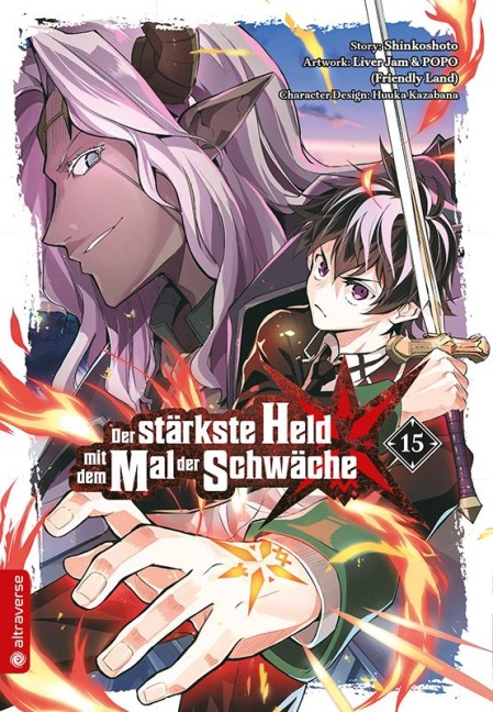 Der stärkste Held mit dem Mal der Schwäche 15 - Shinkoshoto, Huuka Kazabana, Friendly Land