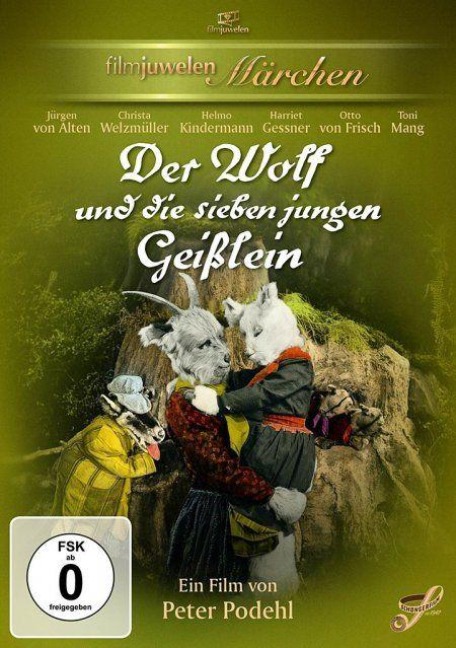 Der Wolf und die sieben jungen Geißlein - Jacob Grimm, Konrad Lustig, Wilhelm Grimm, Fred Sporer