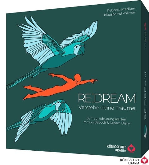 RE:DREAM: Verstehe deine Träume - 65 Traumdeutungskarten mit Guidebook & Dream Diary - Rebecca Prediger, Klausbernd Vollmar