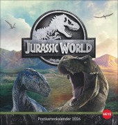 Jurassic World Postkartenkalender 2026 - 