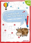 Zeichnen für Kindergartenkinder. Schritt für Schritt - 