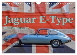 Cover-Bild zum Titel 'Jaguar E-Type - Die Raubkatze (Wandkalender 2026 DIN A4 quer), CALVENDO Monatskalender' von 'Ingo Laue'