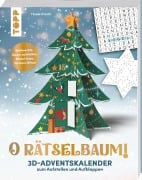 Cover-Bild zum Titel 'O Rätselbaum! - 3D-Adventskalender zum Aufstellen und Aufklappen' von 'Thade Precht'