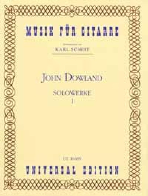 Solowerke - John Dowland