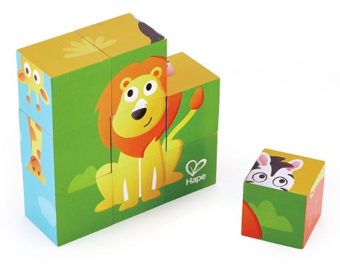 Blockpuzzle Dschungel / 9 Teile - 