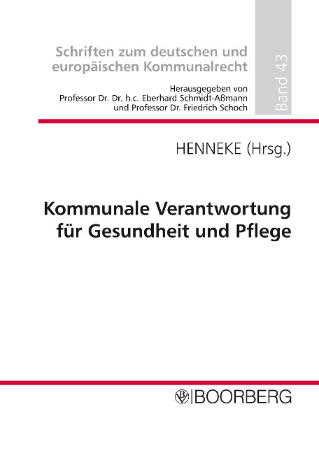 Kommunale Verantwortung für Gesundheit und Pflege - 