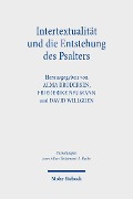 Cover-Bild zum Titel 'Intertextualität und die Entstehung des Psalters' von ''