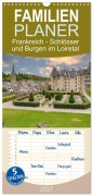 Cover-Bild zum Titel 'Familienplaner 2027 - Frankreich - Schlösser und Burgen im Loiretal mit 5 Spalten (Wandkalender, 21 x 45 cm) CALVENDO' von 'Dirk Meutzner'