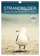 Cover-Bild zum Titel 'Strandbilder - Künstlerische Impressionen von der Nordsee (Wandkalender 2027 DIN A4 hoch), CALVENDO Monatskalender' von 'Klaus Kunze'