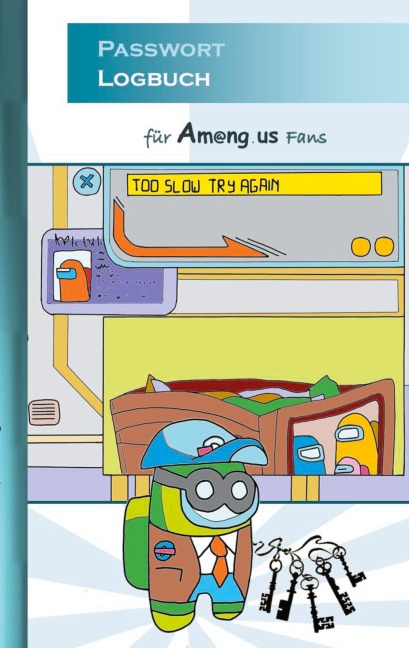 Passwort Logbuch für Am@ng.us Fans - Ricky Roogle