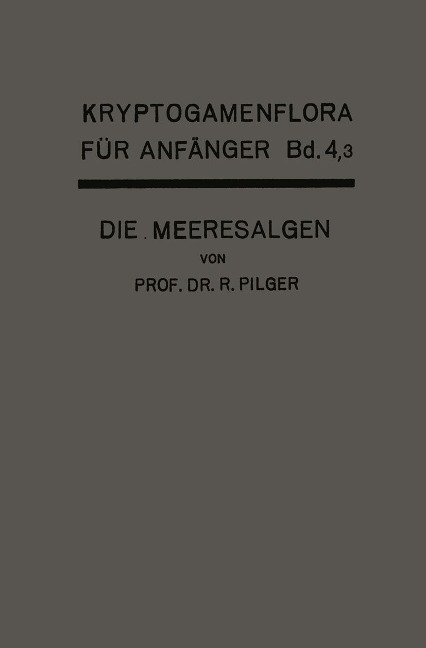 Die Algen - Robert Pilger