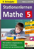 Cover-Bild zum Titel 'Kohls Stationenlernen Mathe / 5. Schuljahr' von 'Hans-J. Schmidt'