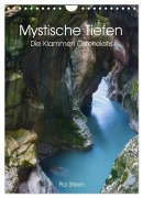 Cover-Bild zum Titel 'Mystische Tiefen - Die Klammen Österreichs (Wandkalender 2026 DIN A4 hoch), CALVENDO Monatskalender' von 'Pia Steen'