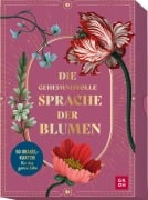 Cover-Bild zum Titel 'Die geheimnisvolle Sprache der Blumen - 50 Orakelkarten für das ganze Jahr' von ''