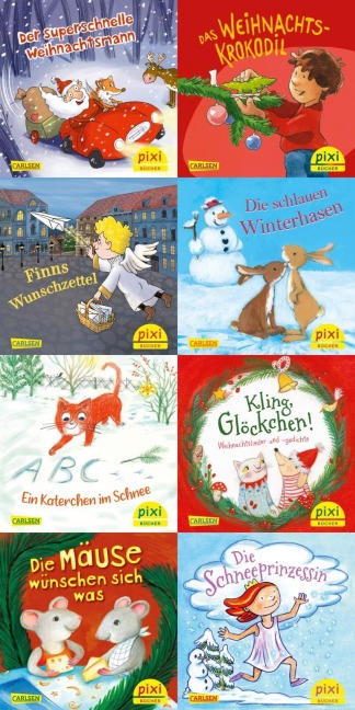 Pixi-Weihnachts-8er-Set 41: Pixis Weihnachtszauber (8x1 Exemplar) - 