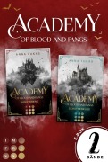 Cover-Bild zum Titel 'Academy of Blood and Fangs: 2 Bände in einem Bundle!' von 'Anna Lukas'