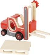 Gabelstapler mit Palette - 