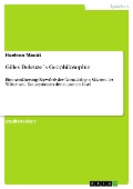 Cover-Bild zum Titel 'Gilles Deleuze¿s Geophilosophie' von 'Hoelenn Maoût'