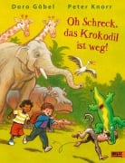 Cover-Bild zum Titel 'Oh Schreck, das Krokodil ist weg' von 'Doro Göbel'