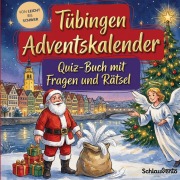Cover-Bild zum Titel 'Tübingen-Adventskalender: Quiz-Buch mit Fragen und Rätsel' von 'Schlauvento Interactive'