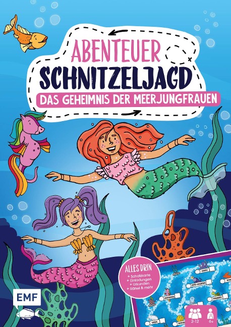 Set: Abenteuer Schnitzeljagd - Das Geheimnis der Meerjungfrauen - Linnéa Bergsträsser