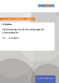 Cover-Bild zum Titel 'Optimierung der Servicestrategie im Unternehmen' von 'S. Sydow'