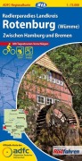 Cover-Bild zum Titel 'ADFC-Regionalkarte Radlerparadies Landkreis Rotenburg (Wümme) 1 : 75 000' von ''