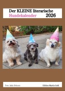 Cover-Bild zum Titel 'Der KLEINE literarische Hundekalender 2026' von 'Charlotte Körner'