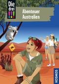 Cover-Bild zum Titel 'Die drei !!!, 106, Abenteuer Australien (drei Ausrufezeichen)' von 'Kirsten Vogel'