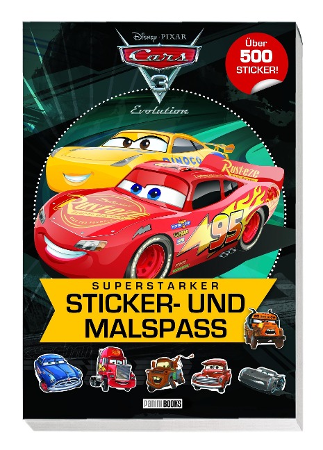 Disney Cars 3: Superstarker Sticker- und Malspaß - 