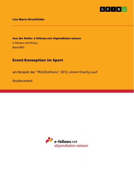 Event-Konzeption im Sport - Lisa Maria Hirschfelder