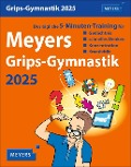 Meyers Grips-Gymnastik Tagesabreißkalender 2025 - Das tägliche 5-Minuten-Training für Gedächtnis, schnelles Denken, Konzentration, Kreativität - Philip Kiefer