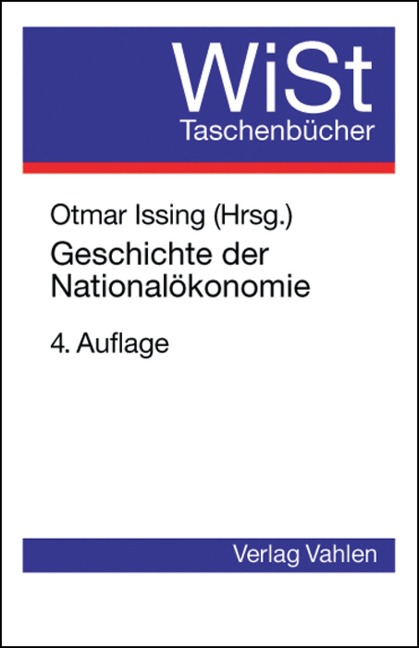 Geschichte der Nationalökonomie - 