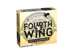 Cover-Bild zum Titel 'Fourth Wing - Flammengeküsst - Tagesabreißkalender 2027 - Kalender' von 'McMeel Andrews'