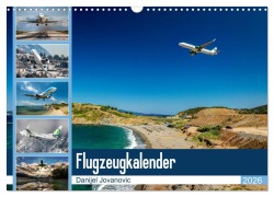 Cover-Bild zum Titel 'Flugzeugkalender 2026 (Wandkalender 2026 DIN A3 quer), CALVENDO Monatskalender' von 'Danijel Jovanovic'