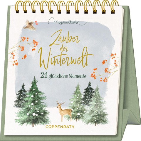 Tisch-Adventskalender - Zauber der Winterwelt - 