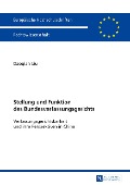 Cover-Bild zum Titel 'Stellung und Funktion des Bundesverfassungsgerichts' von 'Daoqian Liu'