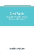 Cover-Bild zum Titel 'Great events' von ''